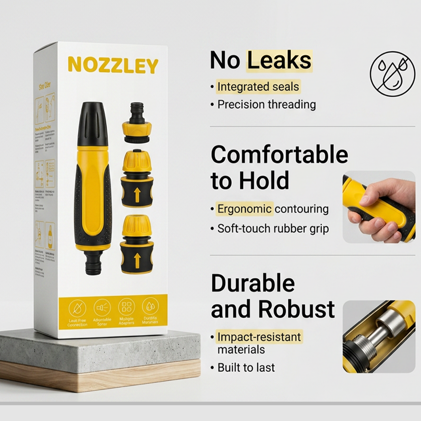 Nozzley™ Water Hose Pressure Adapter